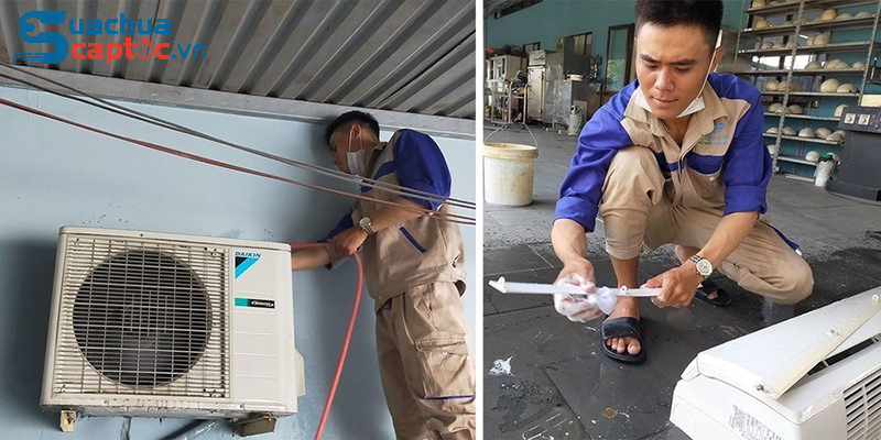 Vệ sinh máy lạnh, sửa máy lạnh tại huyện Tân Biên